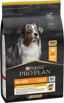 Pro Plan All Sizes Adult Light/Sterilised - Honden Droogvoer - Kip- 3 Kg 33 Pro Plan All Sizes Adult Light/Sterilised - Honden Droogvoer - Kip- 3 Kg -Hondenspullen Verkoop 745x1200 1
