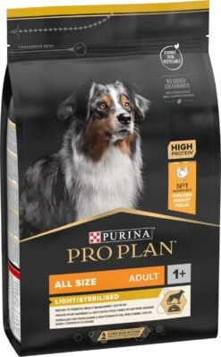 Pro Plan All Sizes Adult Light/Sterilised - Honden Droogvoer - Kip- 3 Kg 22 Pro Plan All Sizes Adult Light/Sterilised - Honden Droogvoer - Kip- 3 Kg -Hondenspullen Verkoop 745x1200