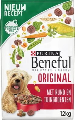 Beneful Original - Hondenvoer Met Rund En Tuingroenten - 12 Kg
