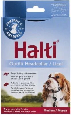 Halti OptiFit Headcollar - Hond - Anti Trekhalsband - Maat M - Voor Labrador, Boxer, Dobermann, Golden Retriever -Hondenspullen Verkoop 746x1200 2