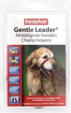 Gentle Leader Hoofdhalster Medium Zwart Beaphar -Hondenspullen Verkoop 753x1200 2