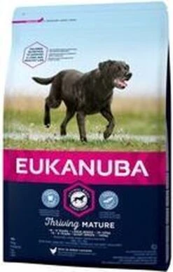 Eukanuba Dog Mature & Senior - Large Breed - Kip - Hondenvoer - 12 Kg -Hondenspullen Verkoop 766x1200 1