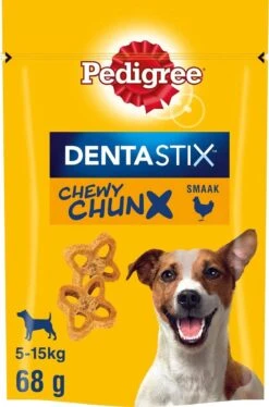 Pedigree Dentastix Chewy Chunx Hondensnacks Mini - Kip - 5 X 68 Gr
