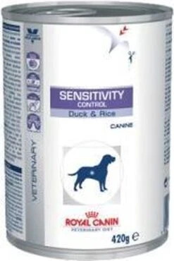 Royal Canin Sensitivity Control Hond Blik 12 X 420 Gr. Eend/rijst -Hondenspullen Verkoop 801x1200 2