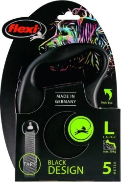 Flexi Rollijn Design - Zwart - L 7 Flexi Rollijn Design - Zwart - L -Hondenspullen Verkoop 801x1200 4