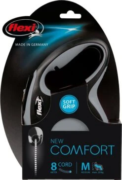 Flexi New Comfort - Hondenriem - Koord - Grijs - M - 8M 22 Flexi New Comfort - Hondenriem - Koord - Grijs - M - 8M -Hondenspullen Verkoop 811x1200 1