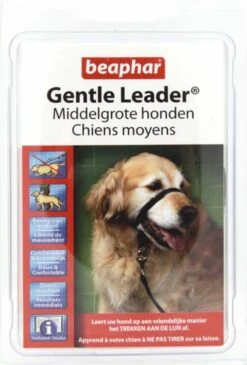 Gentle Leader Hoofdhalster Medium Zwart Beaphar -Hondenspullen Verkoop 813x1200