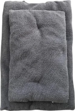 Pochon Pet - Hondenkussen 80 X 50 Cm - Donkergrijs - Pluche - XL -Hondenspullen Verkoop 815x1200