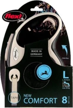 Flexi New Comfort Hondenriem - Grijs - L - 8 M 11 Flexi New Comfort Hondenriem - Grijs - L - 8 M -Hondenspullen Verkoop 816x1200 6