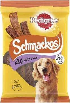 Pedigree Smackos Multimix Hondensnacks - 9 X 20 Stuks -Hondenspullen Verkoop 822x1200 4