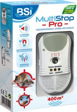 BSI - Multistop Pro - Ongedierteverjager Met 3-voudige Werking: Ultrasoon + Elektromagnetisch + Ioniserend - Ongediertebestrijding - Onhoorbaar Voor Mens - Bereik Tot 300 M² 14 BSI - Multistop Pro - Ongedierteverjager Met 3-voudige Werking: Ultrasoon + Elektromagnetisch + Ioniserend - Ongediertebestrijding - Onhoorbaar Voor Mens - Bereik Tot 300 M² -Hondenspullen Verkoop 826x1200 5