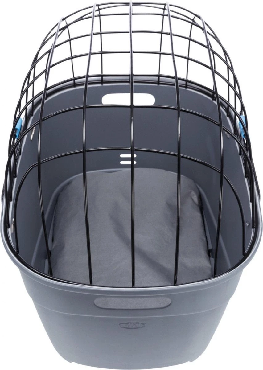 Trixie Fietsmand Voor Bagagedrager Met Draadkoepel Kunststof Grijs (46X36X47 CM) 10 Trixie Fietsmand Voor Bagagedrager Met Draadkoepel Kunststof Grijs (46X36X47 CM) - Afbeelding 8