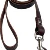 Hondenriem - 180 Cm – Bruine Riem - Leren Hondenriem Met Stiksels – 100% Volnerfleer - Hond -Hondenspullen Verkoop 856x1200 1