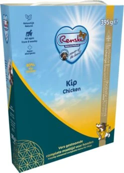 10x Renske Vers Gestoomd Complete Menu Kip - Rijst 395 Gr -Hondenspullen Verkoop 856x1200
