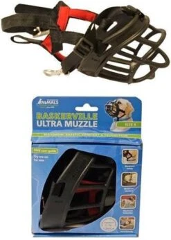 Company Of Animals Baskerville Ultra Muzzle - Muilkorf - Maat 3 (M) - Zwart -Hondenspullen Verkoop 856x1200 3