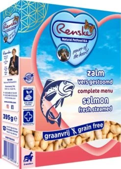 Renske Vers Vlees Zalm Graanvrij - Hondenvoer - 10 X 395 Gr 19 Renske Vers Vlees Zalm Graanvrij - Hondenvoer - 10 X 395 Gr -Hondenspullen Verkoop 861x1200 1
