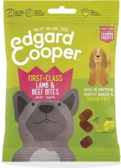 Merkloos Edgard & Cooper Lam & Rund Bites - Voor Honden - Hondensnack - 50g -Hondenspullen Verkoop 863x1200 3