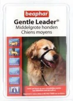 Gentle Leader Hoofdhalster Medium Zwart Beaphar -Hondenspullen Verkoop 866x1200 1