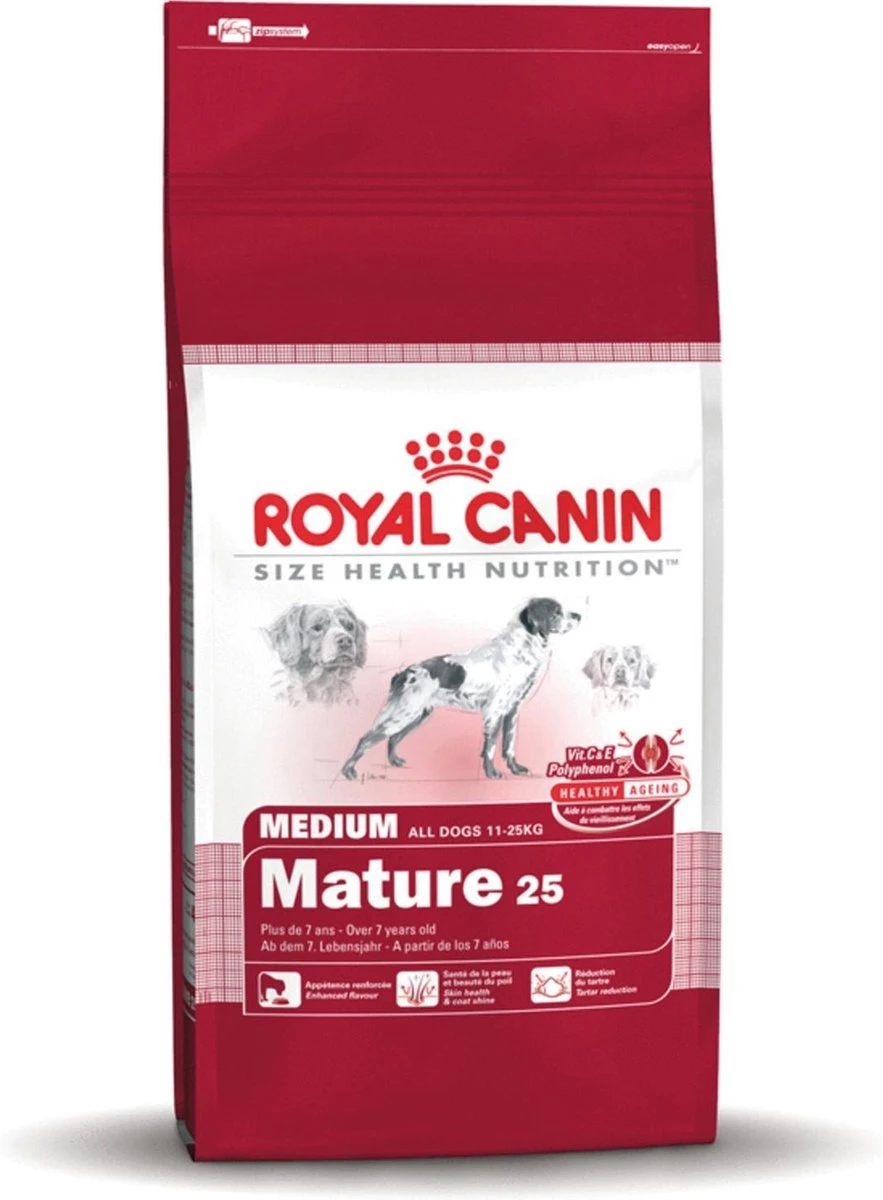 Royal Canin Medium Adult 7+ 15 KG 5 Royal Canin Medium Adult 7+ 15 KG - Afbeelding 3