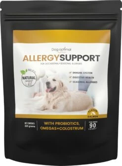 DOG OPTIMAL ALLERGY SUPPORT 90 Stuks - Allergie - Honden - Hondensnacks - Hondenkoekjes - Hondensupplementen - Honden - Puppy - Hondenvoeding - Weerstand - Supplement