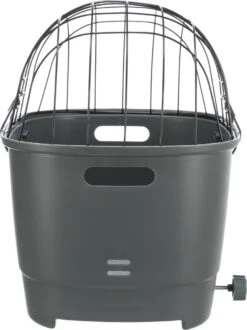 Trixie Fietsmand Voor Bagagedrager Met Draadkoepel Kunststof Grijs (46X36X47 CM) 30 Trixie Fietsmand Voor Bagagedrager Met Draadkoepel Kunststof Grijs (46X36X47 CM) -Hondenspullen Verkoop 897x1200 2