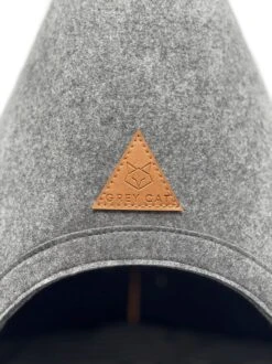Grey Cat® - Kattenmand - Tipi Kattentent + Kussen - Vilt – Donkergrijs - Ø 57 Cm X 60 Cm -Hondenspullen Verkoop 899x1200 5