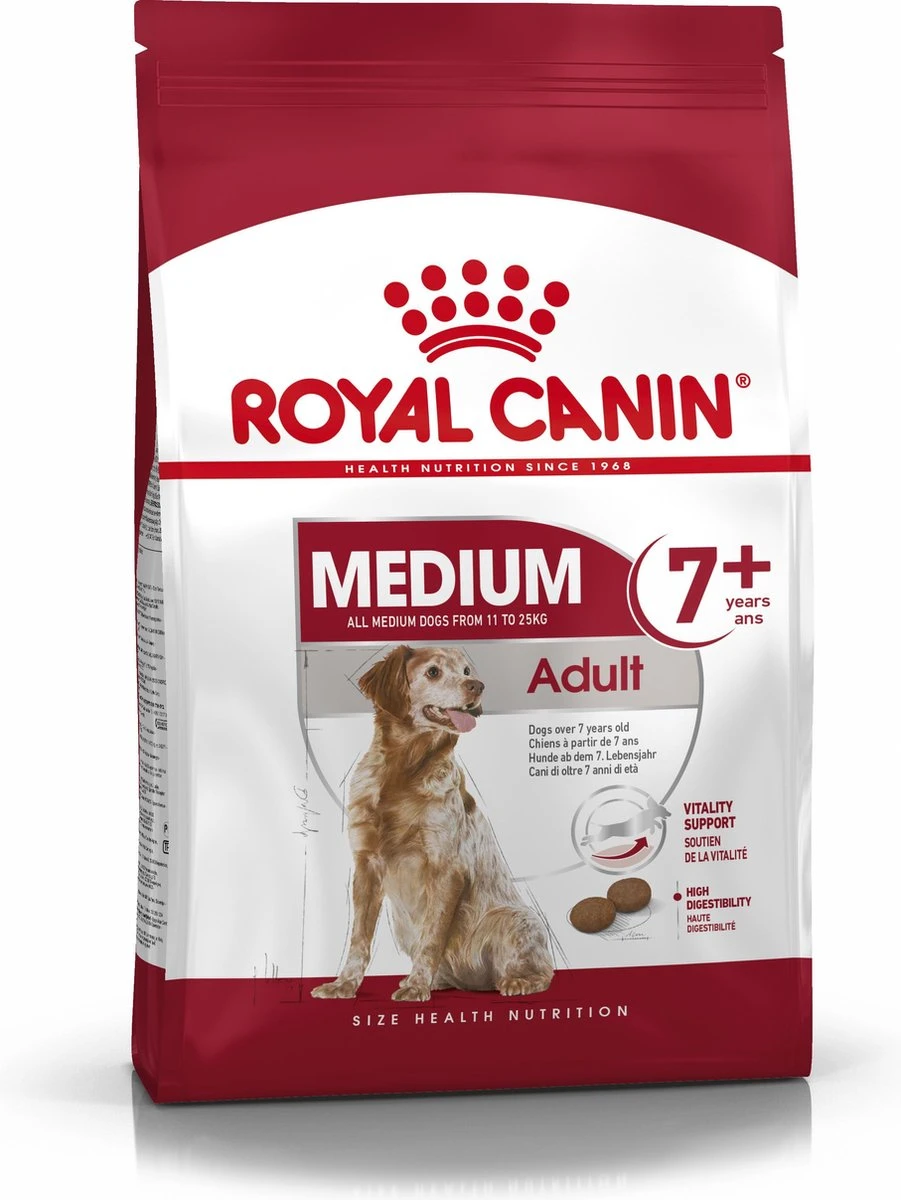 Royal Canin Medium Adult 7+ 15 KG 14 Royal Canin Medium Adult 7+ 15 KG - Afbeelding 12