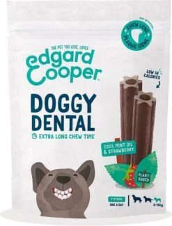 Merkloos Edgard & Cooper Doggy Dental Sticks Aardbei - Frisse Muntolie Small -Hondenspullen Verkoop 913x1200 16