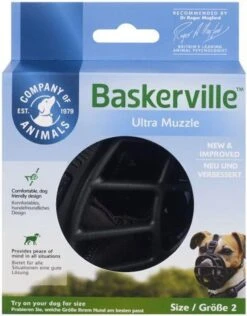 Company Of Animals Baskerville Ultra Muzzle - Muilkorf - Maat 3 (M) - Zwart -Hondenspullen Verkoop 937x1200 4