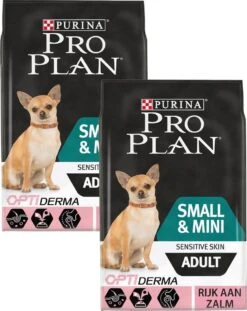 Pro Plan Dog Adult Small & Mini Breed Sensitive - Hondenvoer - 2 X Zalm 3 Kg -Hondenspullen Verkoop 953x1200