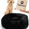 All 4 Pets Supply® Hondenmand Donut - Kattenmand - Maat XS - Geschikt Voor Honden/katten Tot 30 Cm - Hondenkussen - Zwart -Hondenspullen Verkoop 964x1200 2
