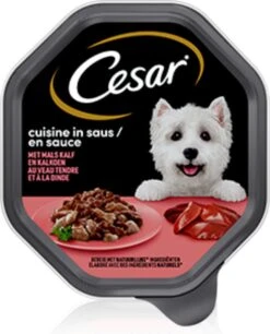 Cesar Cuisine Honden Natvoer - Kalf & Kalkoen In Saus - 14 X 150 Gr 9 Cesar Cuisine Honden Natvoer - Kalf & Kalkoen In Saus - 14 X 150 Gr -Hondenspullen Verkoop 969x1200 1