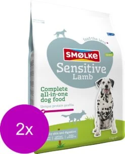 Smolke Sensitive - Hondenvoer - 2 X 3 Kg -Hondenspullen Verkoop 976x1200 1