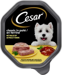Cesar Classic Paté Honden Natvoer - Kip - 14 X 150 Gr -Hondenspullen Verkoop 991x1200 2