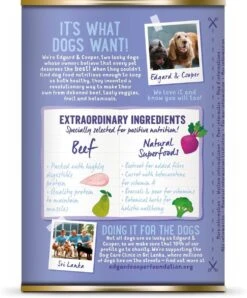 Edgard & Cooper Rund Blik - Voor Volwassen Honden - Hondenvoer - 12 X 400g -Hondenspullen Verkoop 996x1200 11